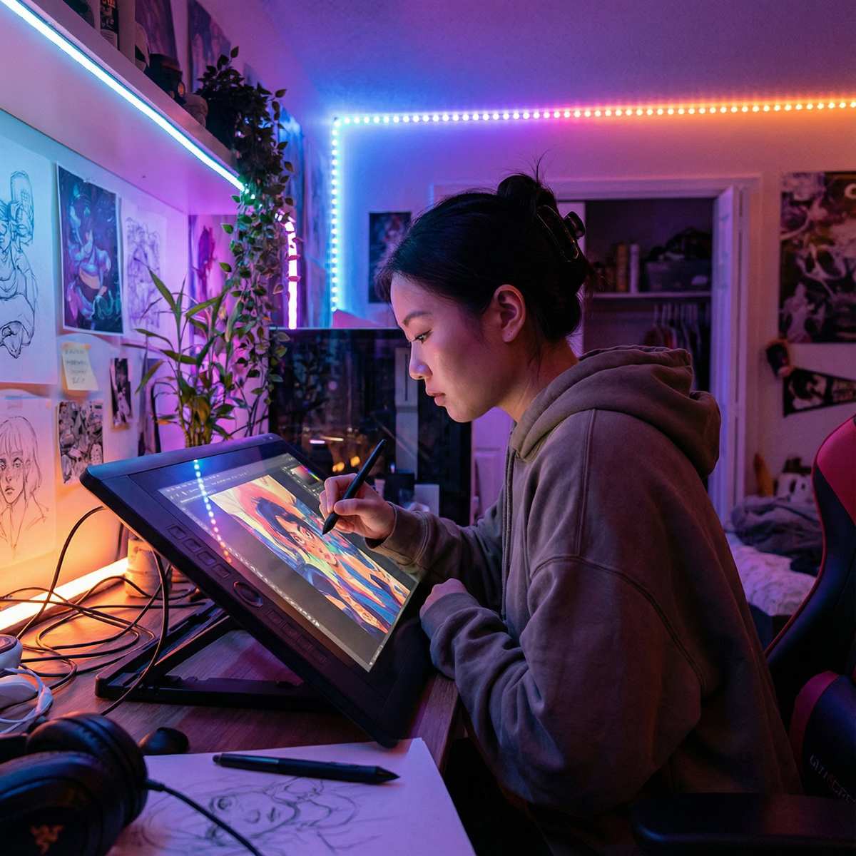 日本三级创作者画意人生